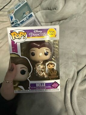 Funko Disney Princess Belle Metallic Gold Pop! #221